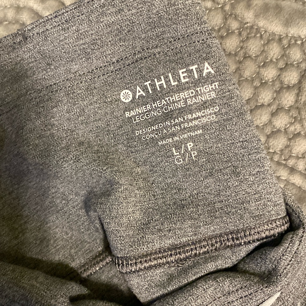 Athleta Rainer Heathered Tight Legging